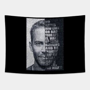 PAUL WALKER Tapestry