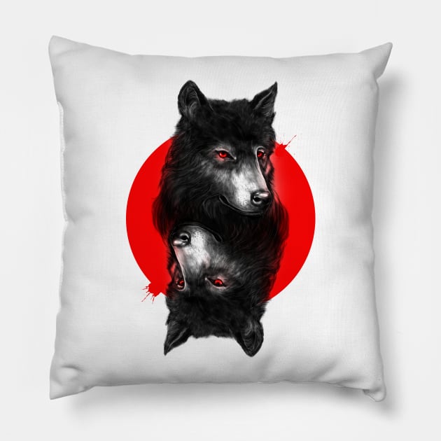 Duality Pillow by opawapo