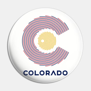 Colorado Artwork Pin