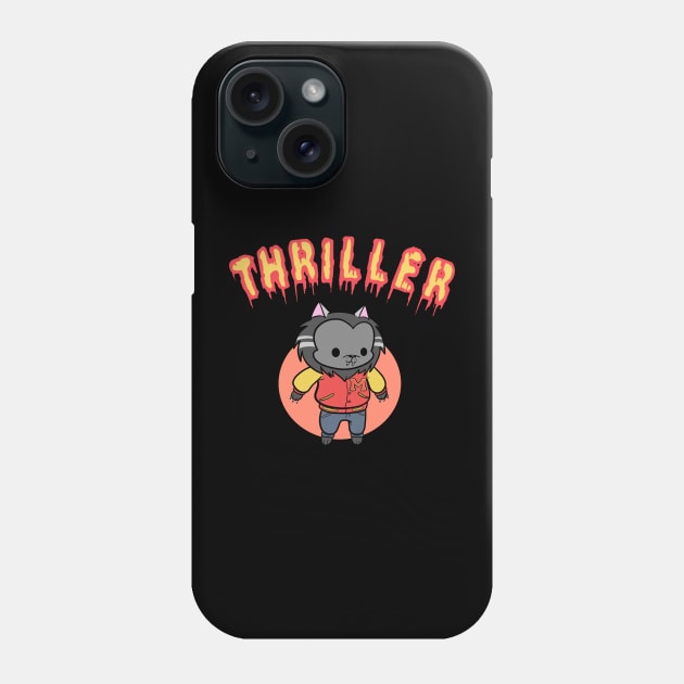 Thriller Phone Case by Ms.Tiny