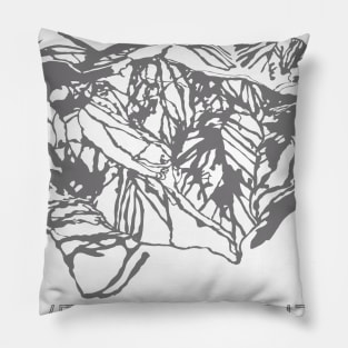 Powder Mountain Resort 3D Pillow