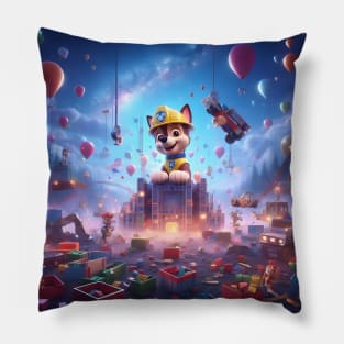 Kids Fashion: Explore the Magic of Cartoons and Enchanting Styles for Children Pillow