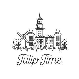 Tulip Time 2 (black) T-Shirt