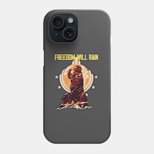 Freedom Will Rain Hell of Diver Helldiving Lovers Phone Case