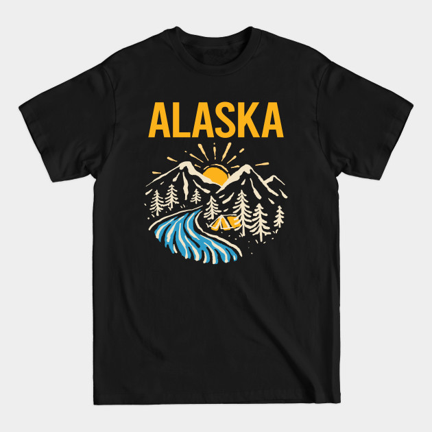 Disover Nature Landscape Alaska - Alaska - T-Shirt