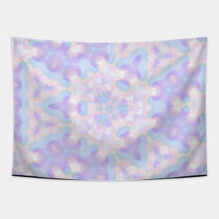 Kaleidoscope of Soft Pastel Colors Tapestry