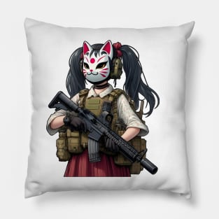 Tactical Kitsune Pillow