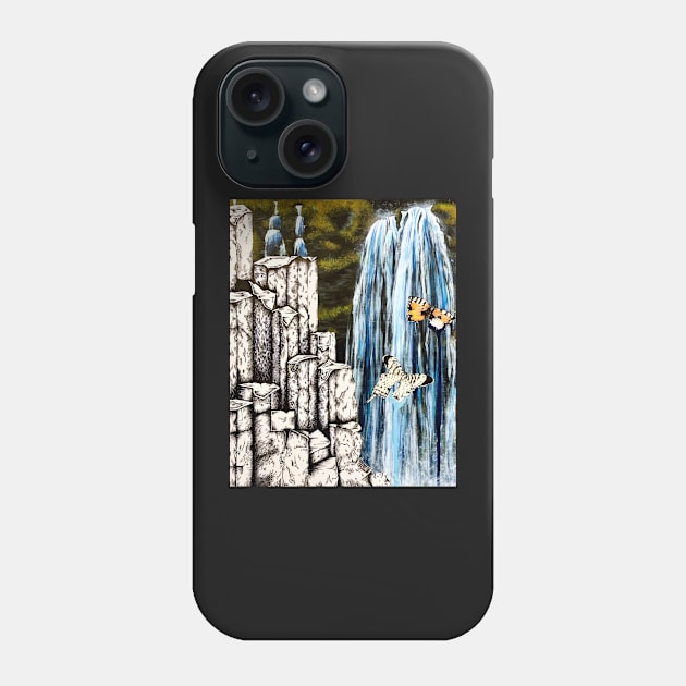 Icelandic Waterfall Phone Case by samanthagarrett