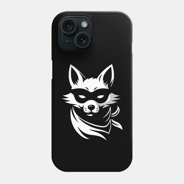 Thieving Fox Phone Case by Lovely Animals