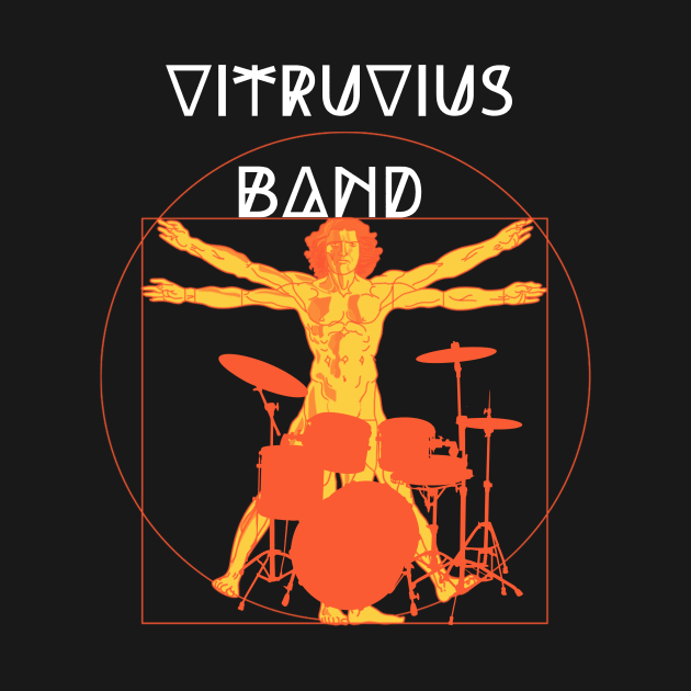 Vitruvius band  art Da Vinci orchestra by LuluCybril