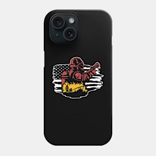 My Dad is a Firefighter Hero! Phone Case