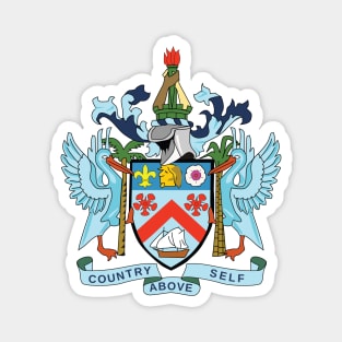 St Kitts and Nevis Coat of Arms Magnet