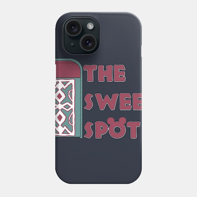 The Sweep Spot Adventureland Trash Can Phone Case by thesweepspot