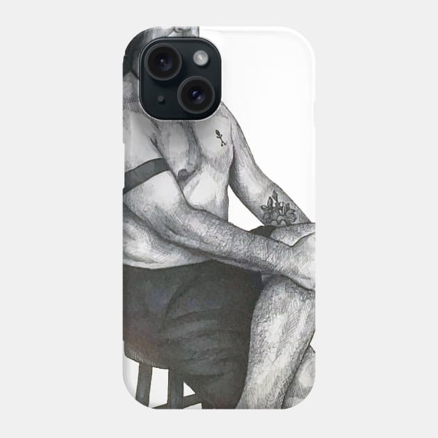 Handsome Dave Phone Case by ryancduboisart