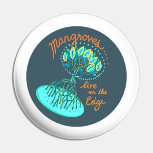 Mangroves live on the edge Pin