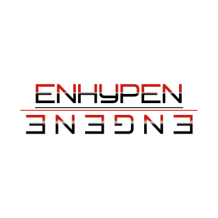 ENHYPEN/ENGENE Cool Text Art Design T-Shirt