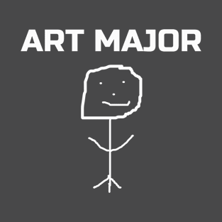 Art Major Funny Shirt T-Shirt