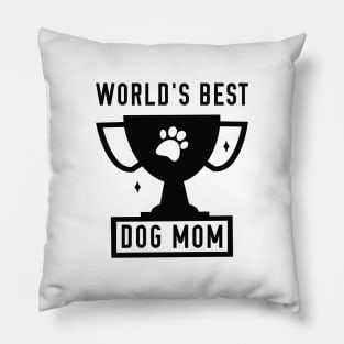 World's Best Dog Mom Pillow