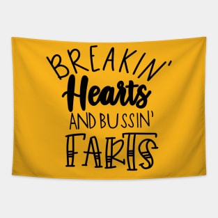 Breaking hearts 1st valentines Tapestry