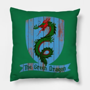 Green Dragon Pillow