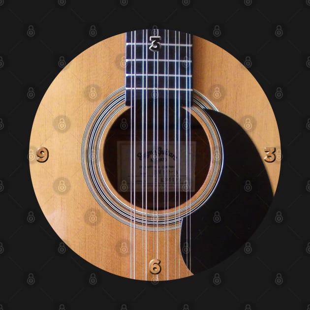 Guitar Clock by ArtShare