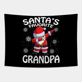 Santas Favorite Grandpa Christmas Tapestry