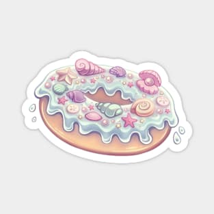 Beach Donut Magnet