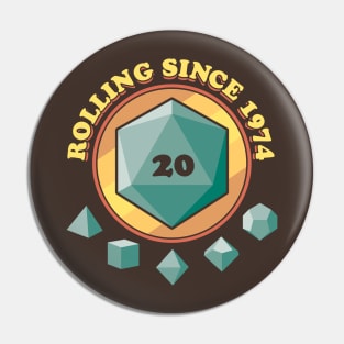 Rolling Since 1974 Pin