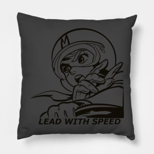 Lead with speed Pillow