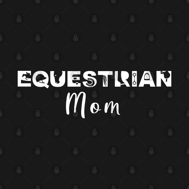 Equestrian Mom (White) by illucalliart