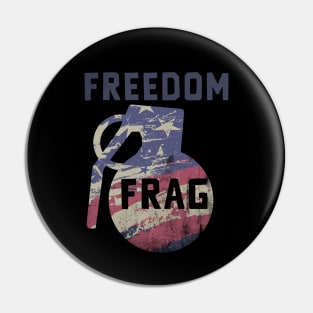 Freedom Frag Pin