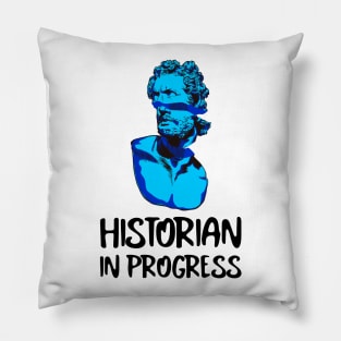 Historian In Progress Pillow