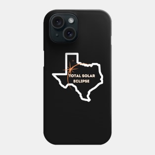Texas Total Solar Eclipse Phone Case