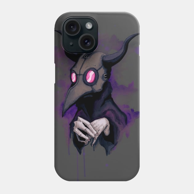 Plague Doc Phone Case by LVBart