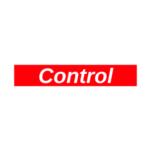 Control // Red Box Logo T-Shirt