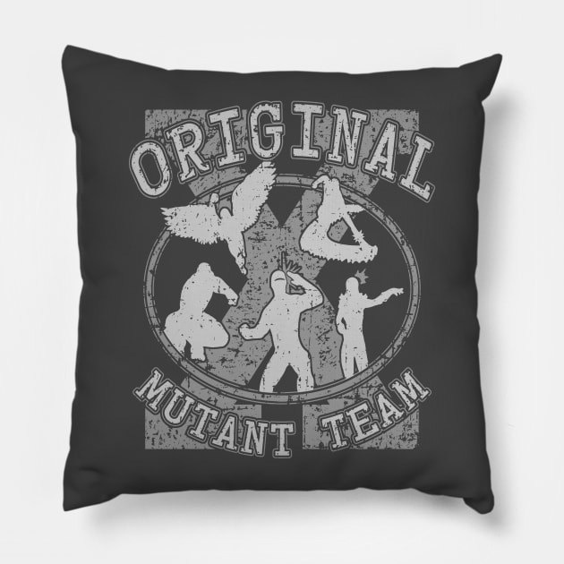 Original Mutant Team Pillow by Andriu