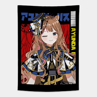 Ayunda Risu Wink Tapestry