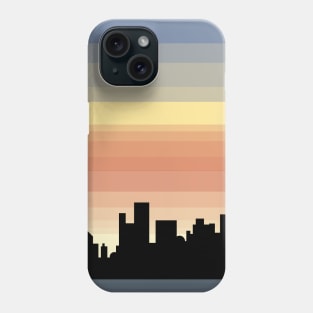 New York Sunset Skyline Phone Case