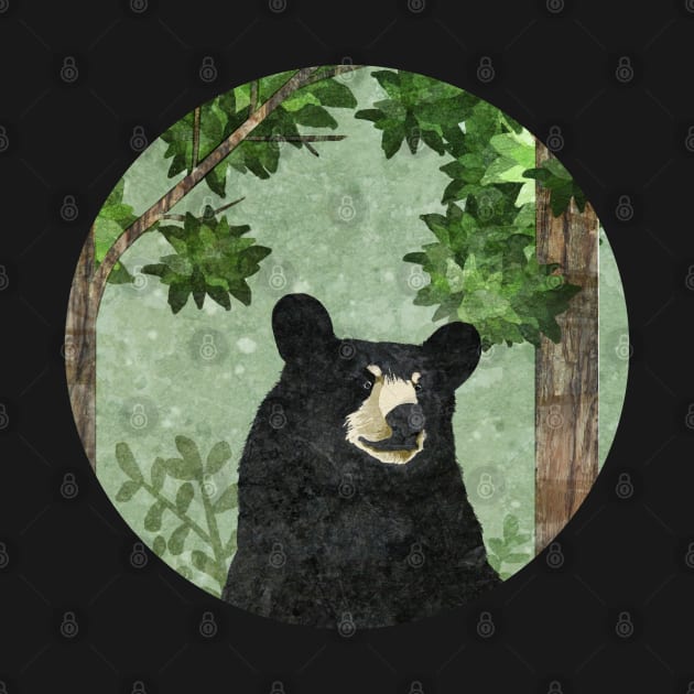 Black Bear by KatherineBlowerDesigns