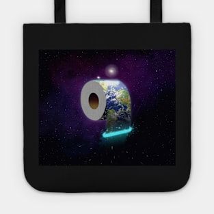 Toilet Roll Paper Earth Tote