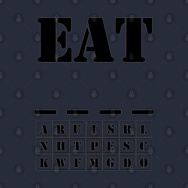 Word Puzzle - Eat (Blank) by ForsakenSky