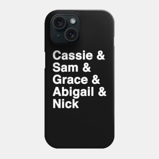 Good Witch Favorite Characters: Cassie, Sam, Grace T-shirt T-Shirt Phone Case