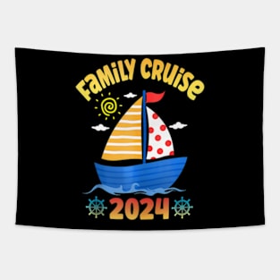 Family Cruise Ship 2024 Making Memories Family Matching Tapestry