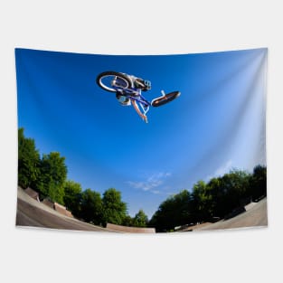 High BMX jump Tapestry