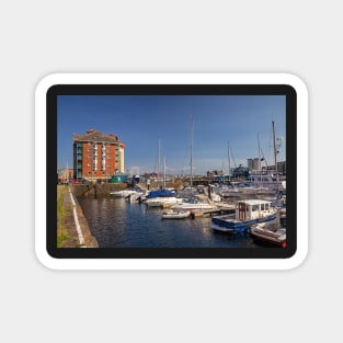 Swansea Marina, Swansea, Wales Magnet