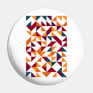 Creative Geometric Colourful Triangle Pattern #37 Pin