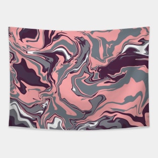 Abstract digital fluid art Tapestry