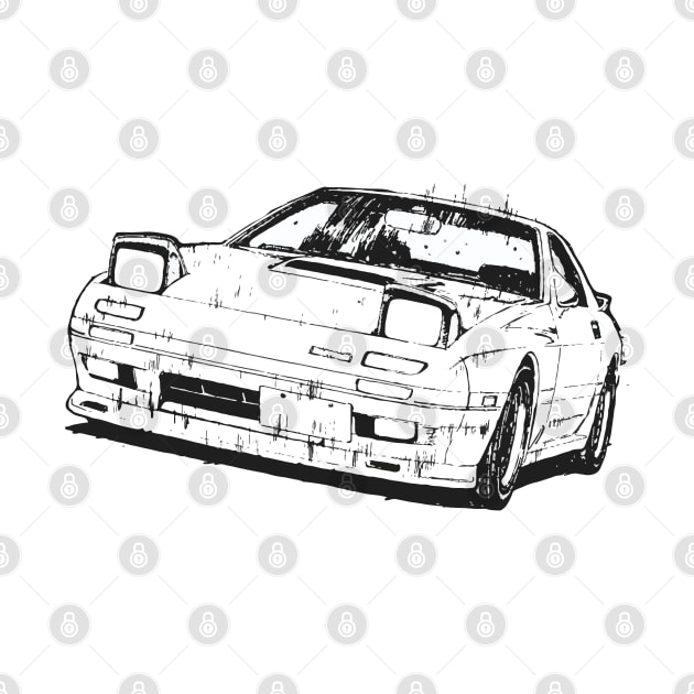 Ryosuke Takahashi's Mazda RX-7 [ Initial D ] by Tad