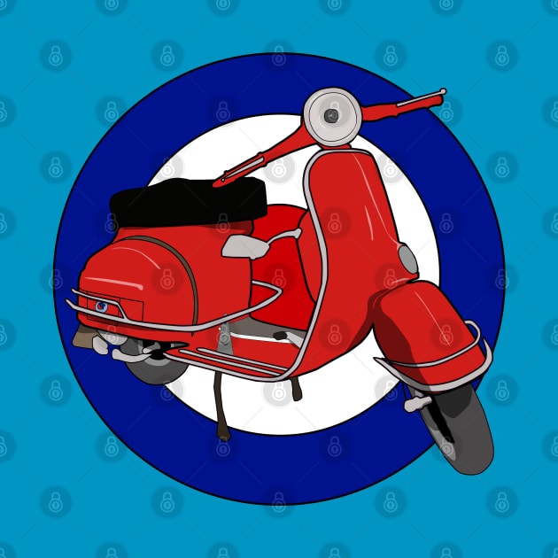 Vespa Mod Circle by snknjak