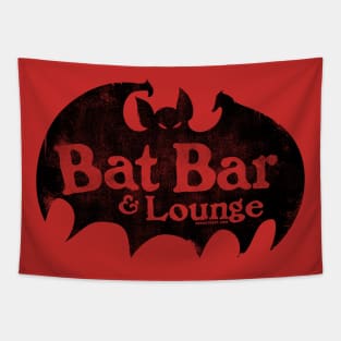 Bat Bar & Lounge Logo Tapestry